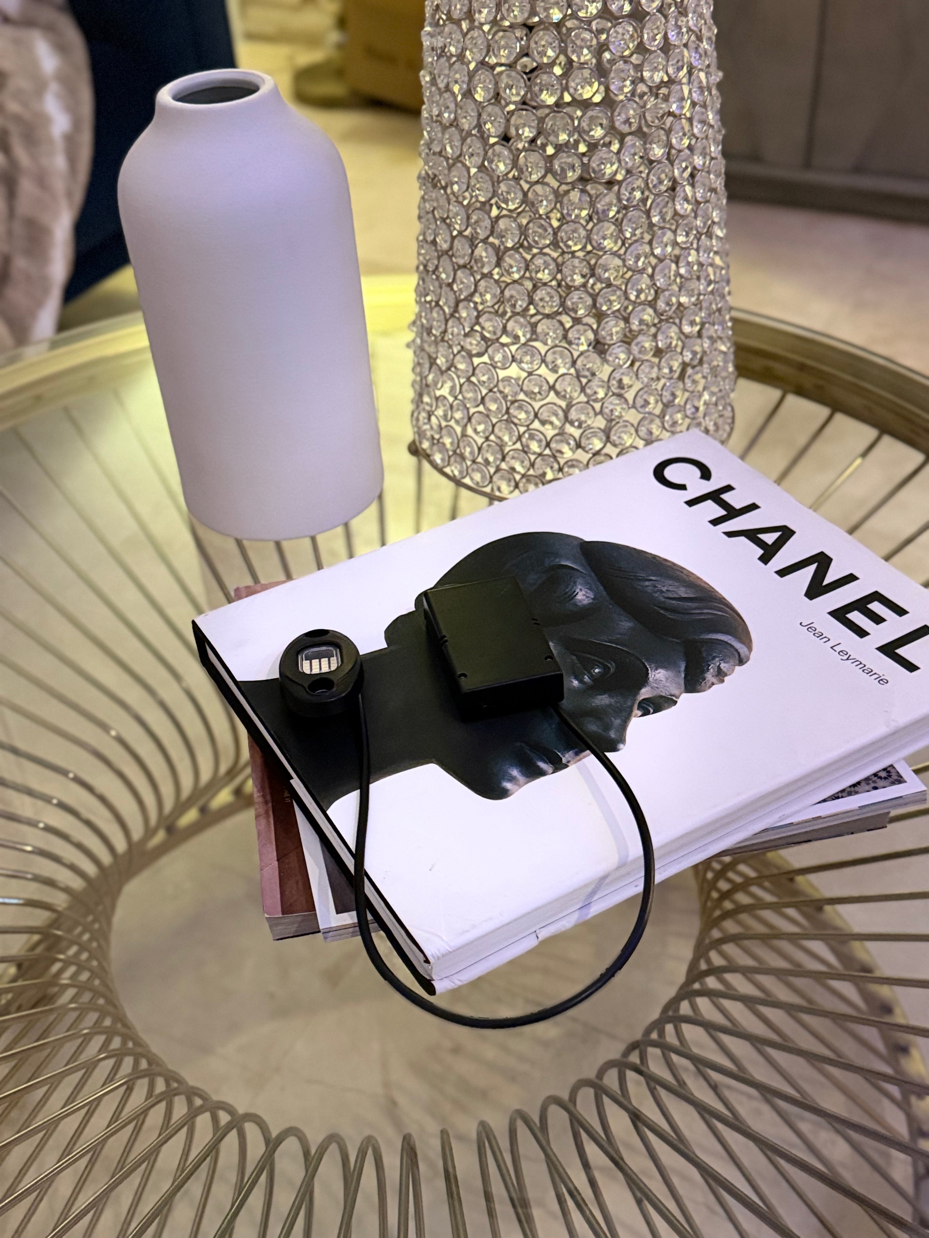 Battery powered rock light